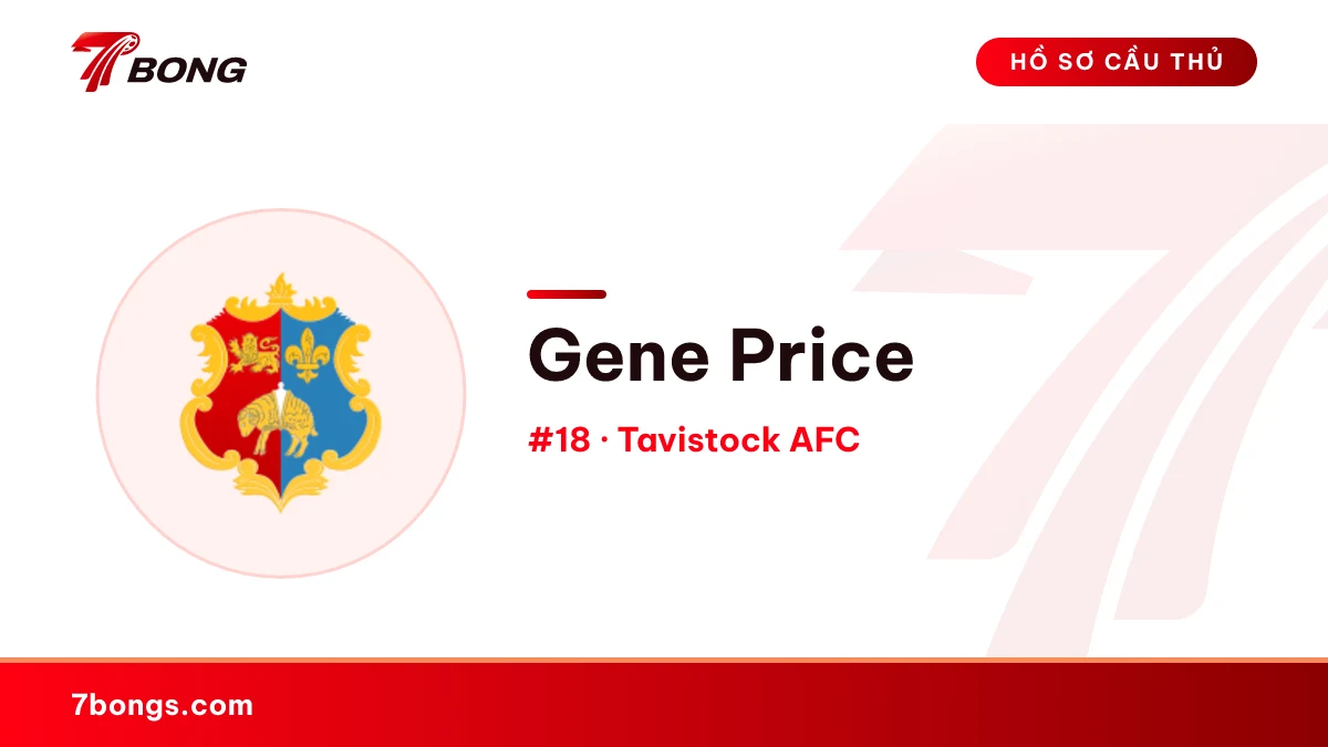 Gene Price — Tavistock AFC