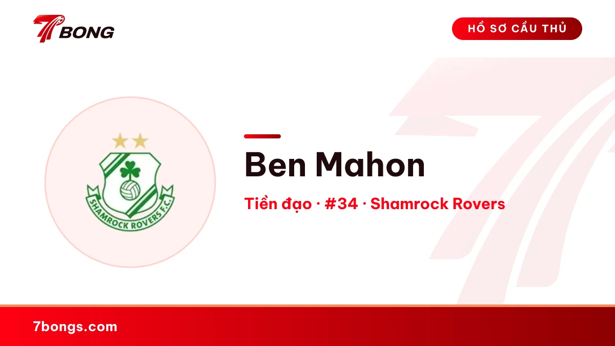Ben Mahon — Shamrock Rovers