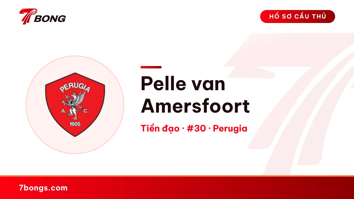 Pelle van Amersfoort — Perugia