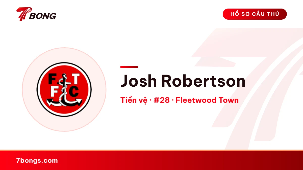 Josh Robertson — Fleetwood Town