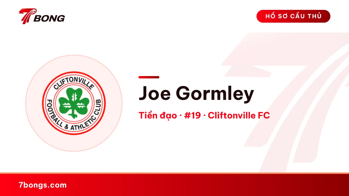 Joe Gormley — Cliftonville FC