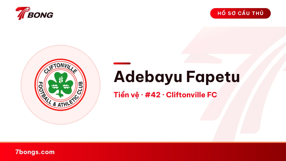 Adebayu Fapetu — Cliftonville FC