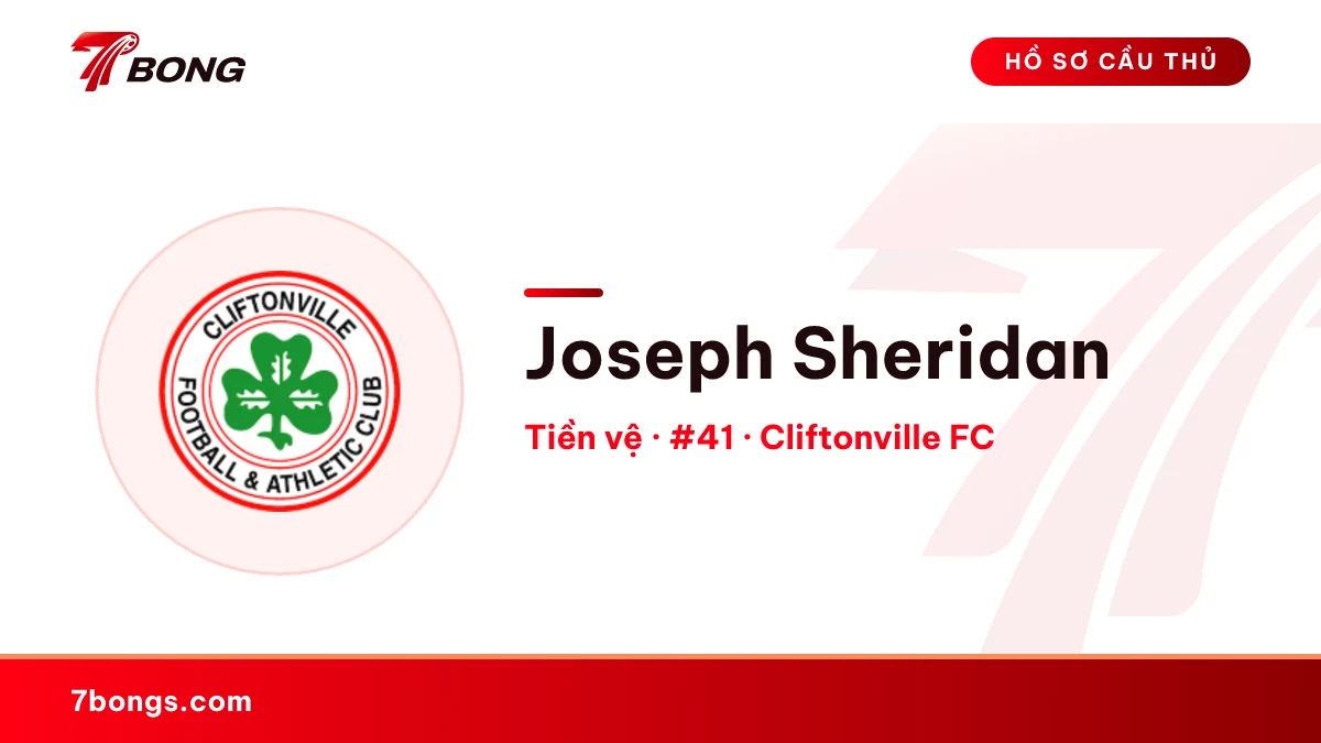 Joseph Sheridan — Cliftonville FC