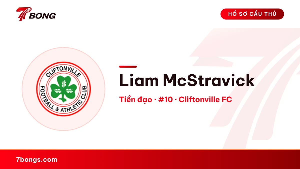 Liam McStravick — Cliftonville FC