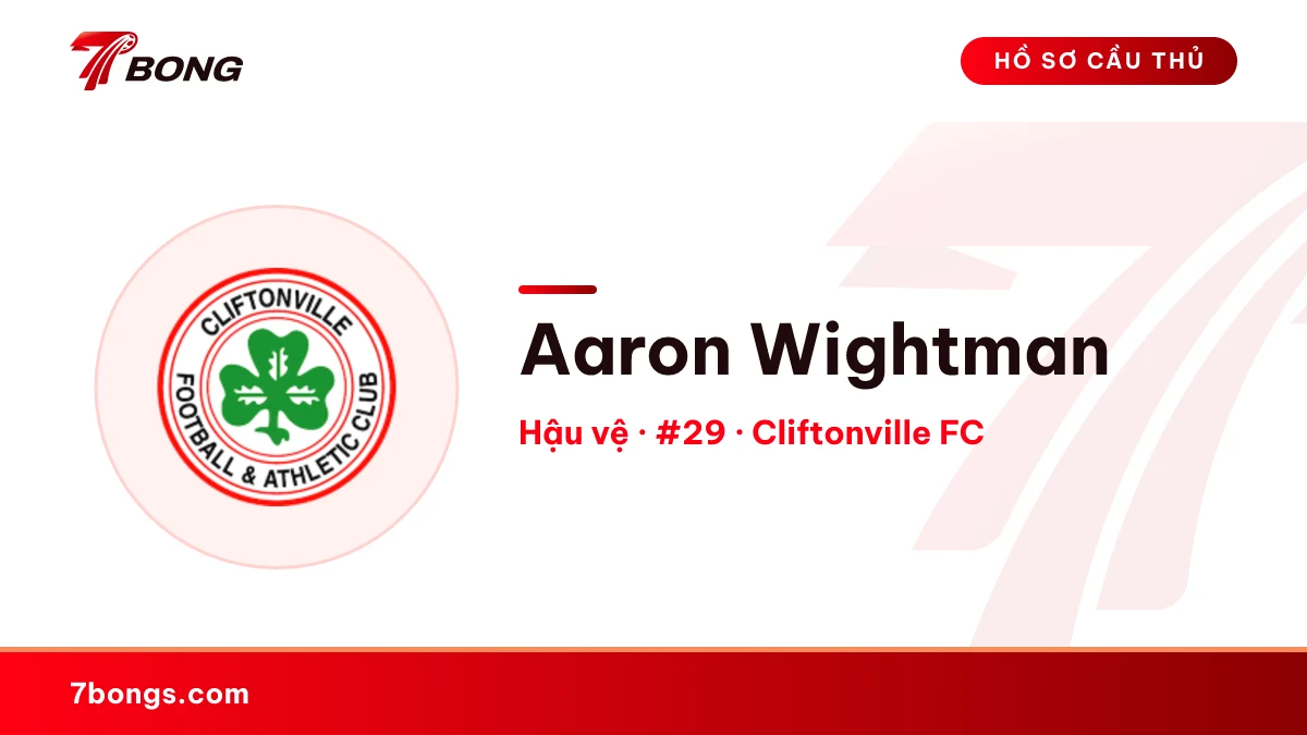 Aaron Wightman — Cliftonville FC