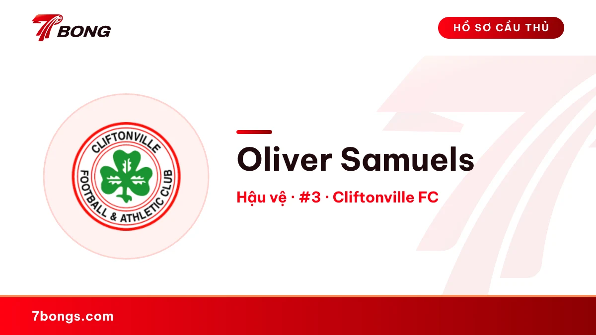 Oliver Samuels — Cliftonville FC