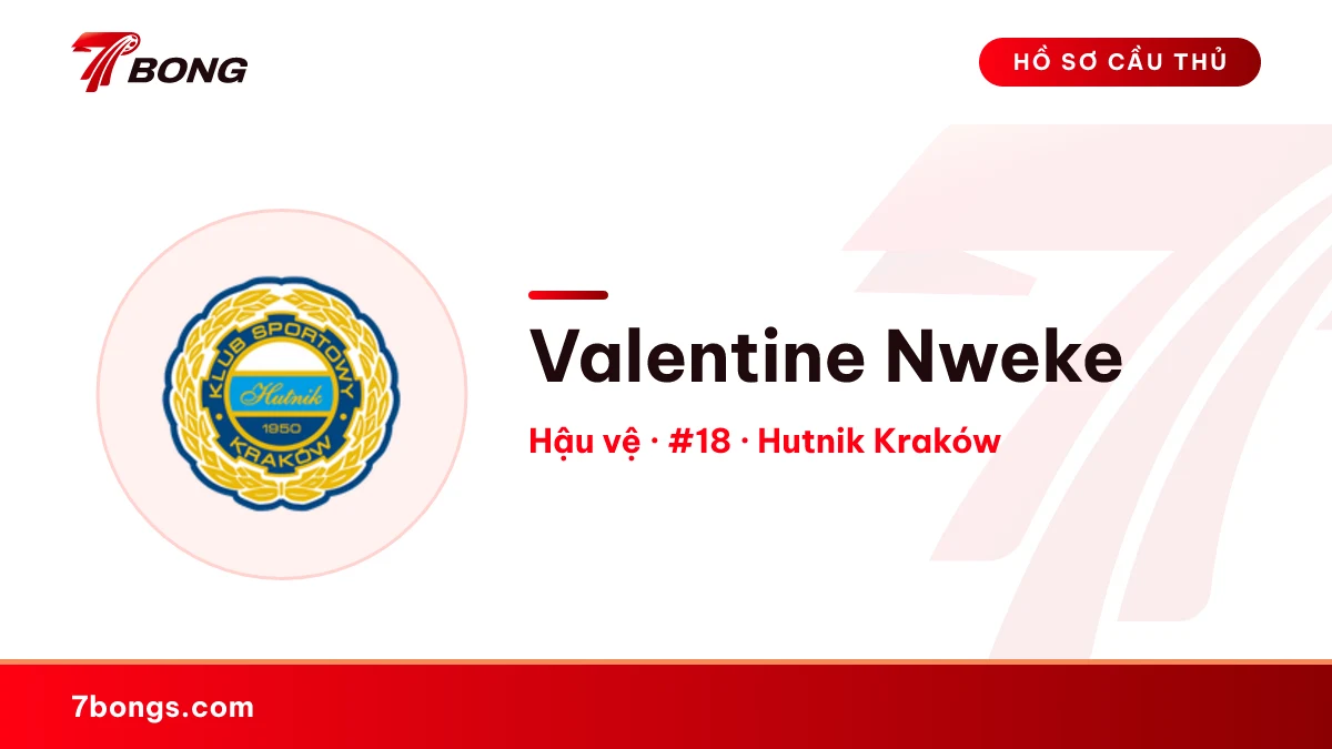Valentine Nweke — Hutnik Kraków