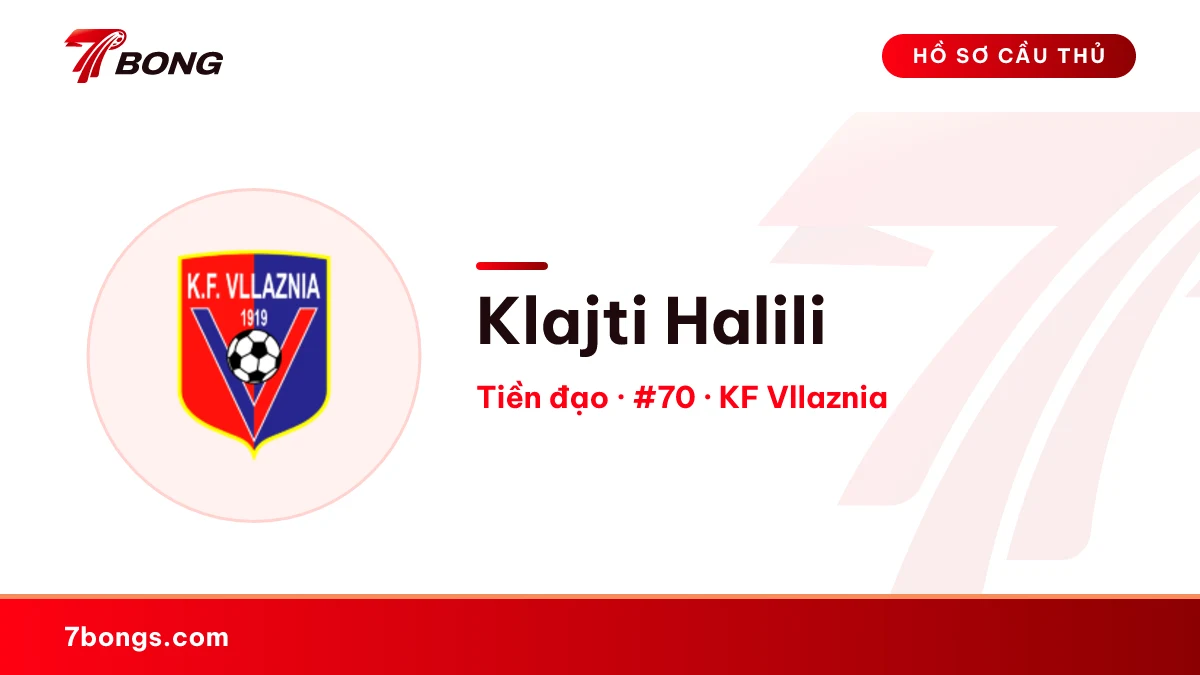 Klajti Halili — KF Vllaznia