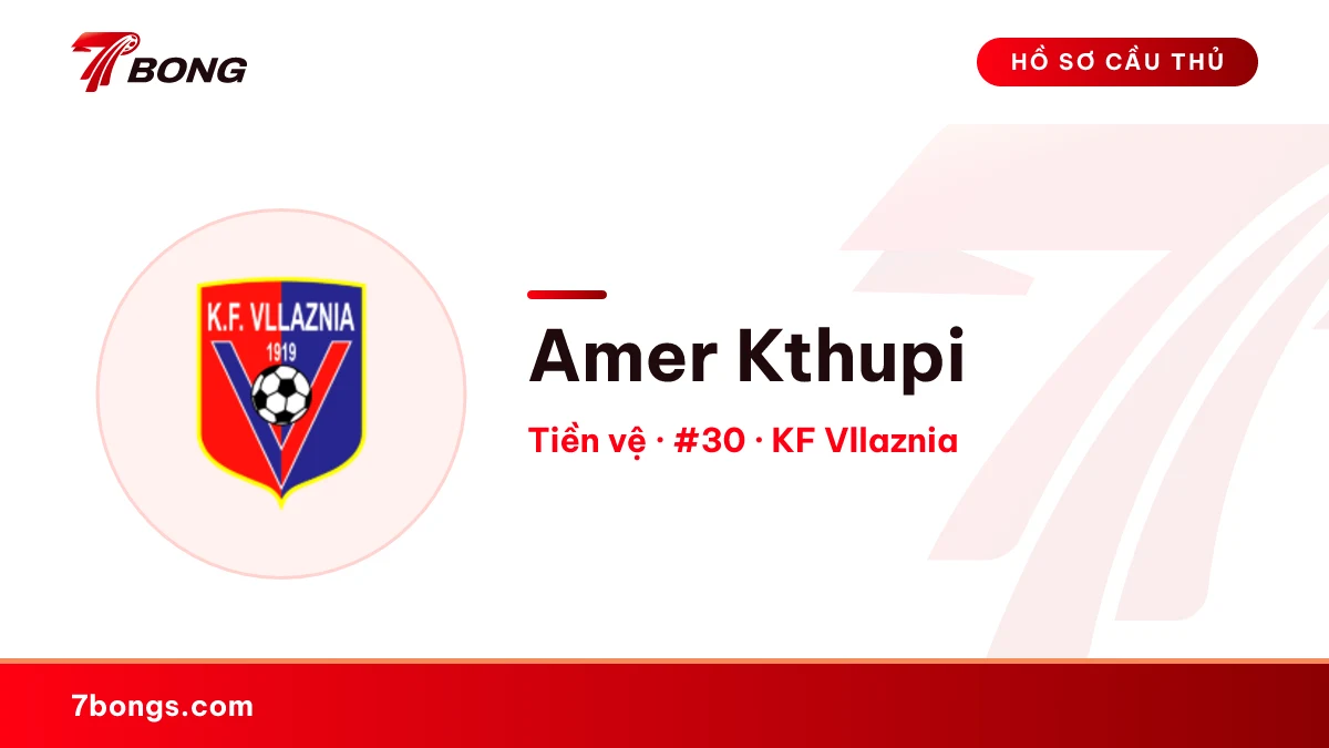 Amer Kthupi — KF Vllaznia