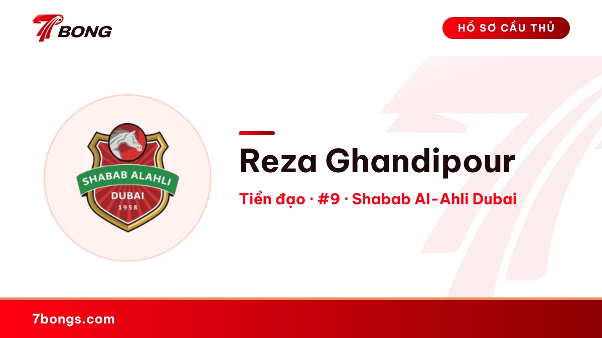Reza Ghandipour — Shabab Al-Ahli Dubai