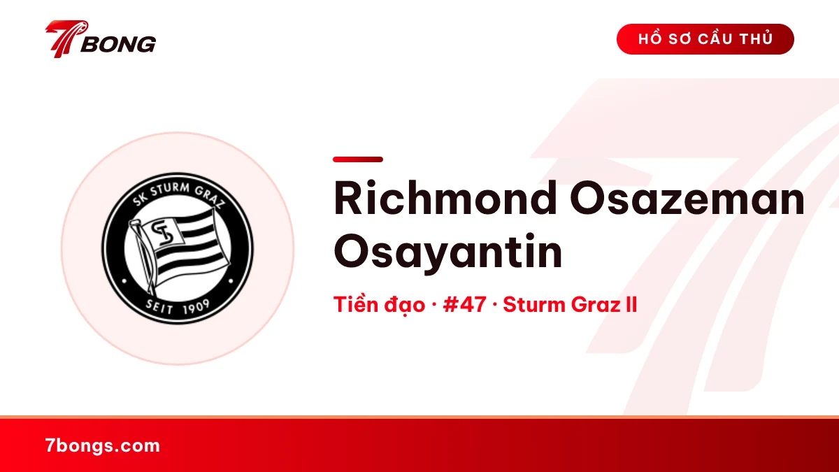 Richmond Osazeman Osayantin — Sturm Graz II
