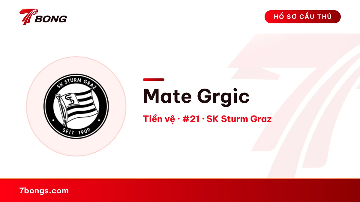 Mate Grgic — SK Sturm Graz
