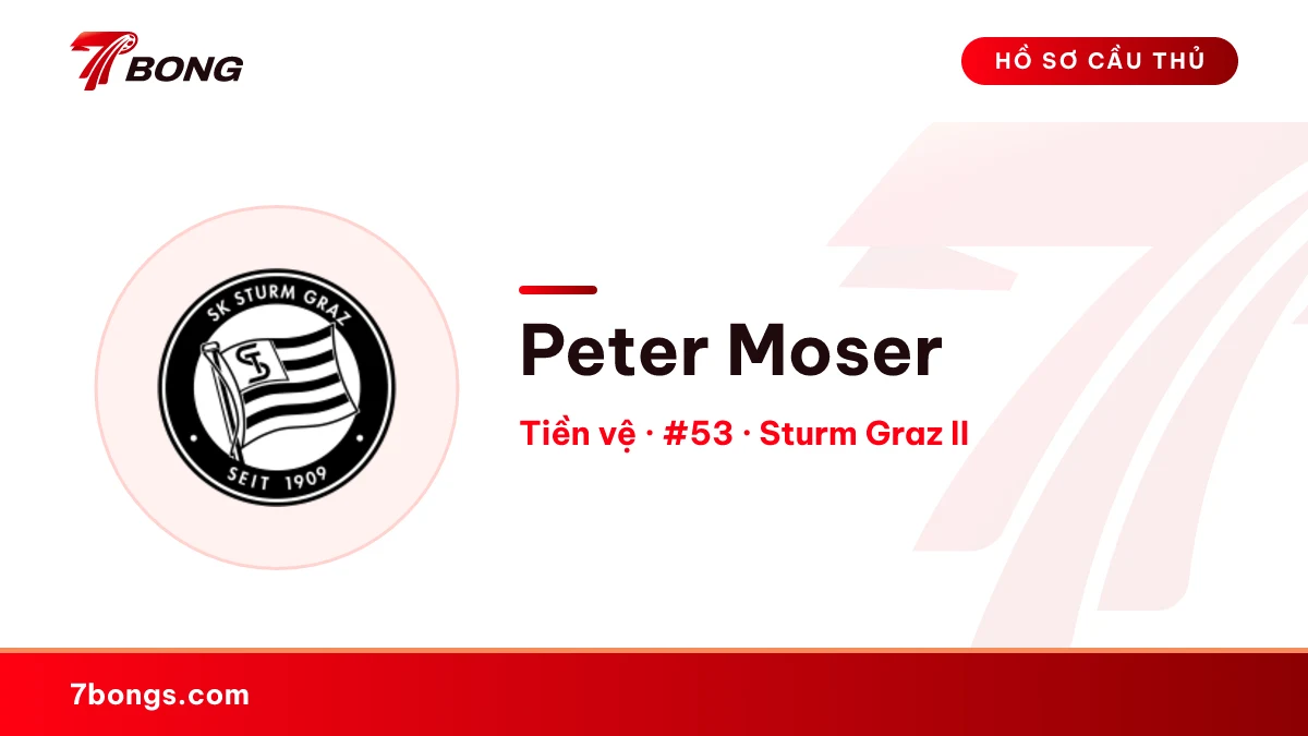 Peter Moser — Sturm Graz II