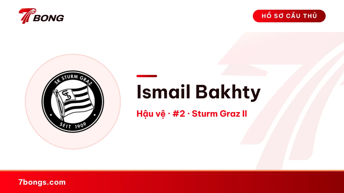 Ismail Bakhty — Sturm Graz II