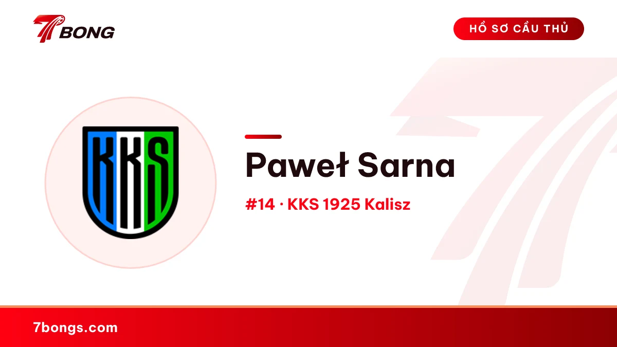 Paweł Sarna — KKS 1925 Kalisz