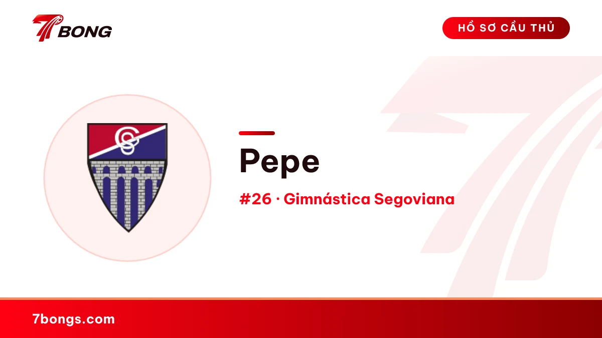 Pepe — Gimnástica Segoviana