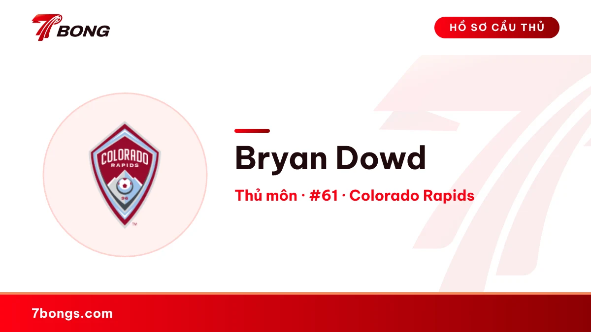 Bryan Dowd — Colorado Rapids