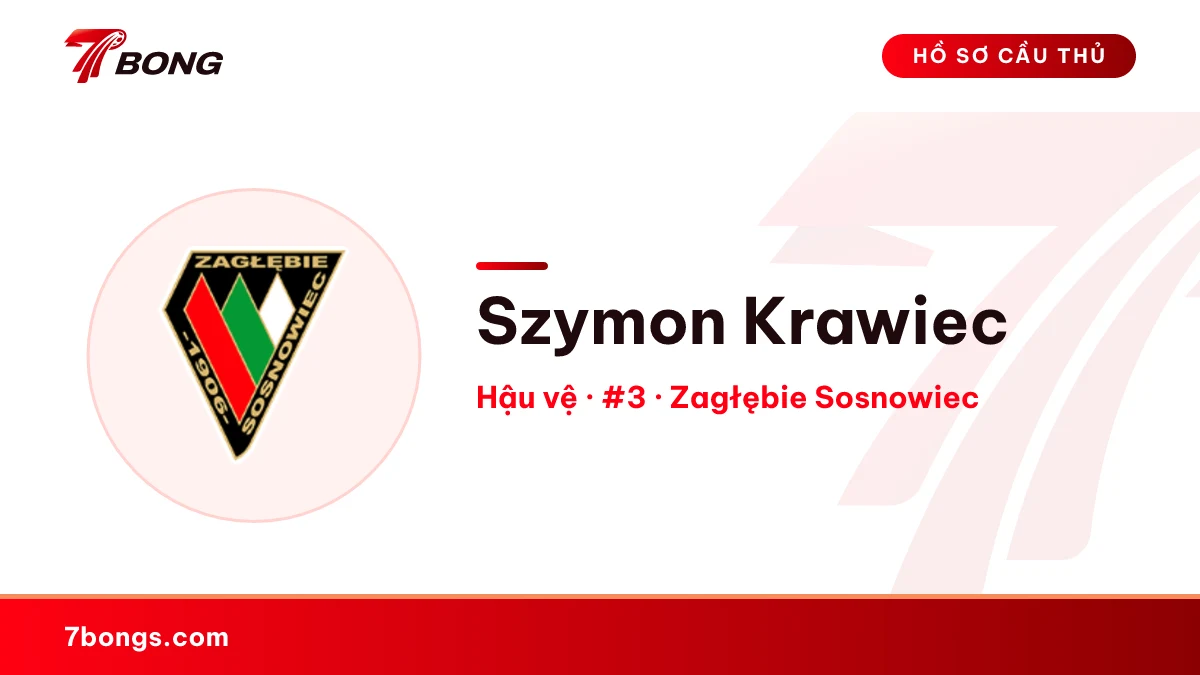 Szymon Krawiec — Zagłębie Sosnowiec