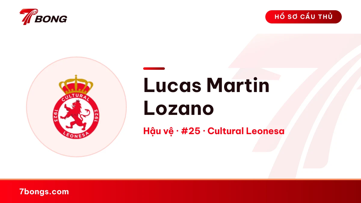Lucas Martin Lozano — Cultural Leonesa