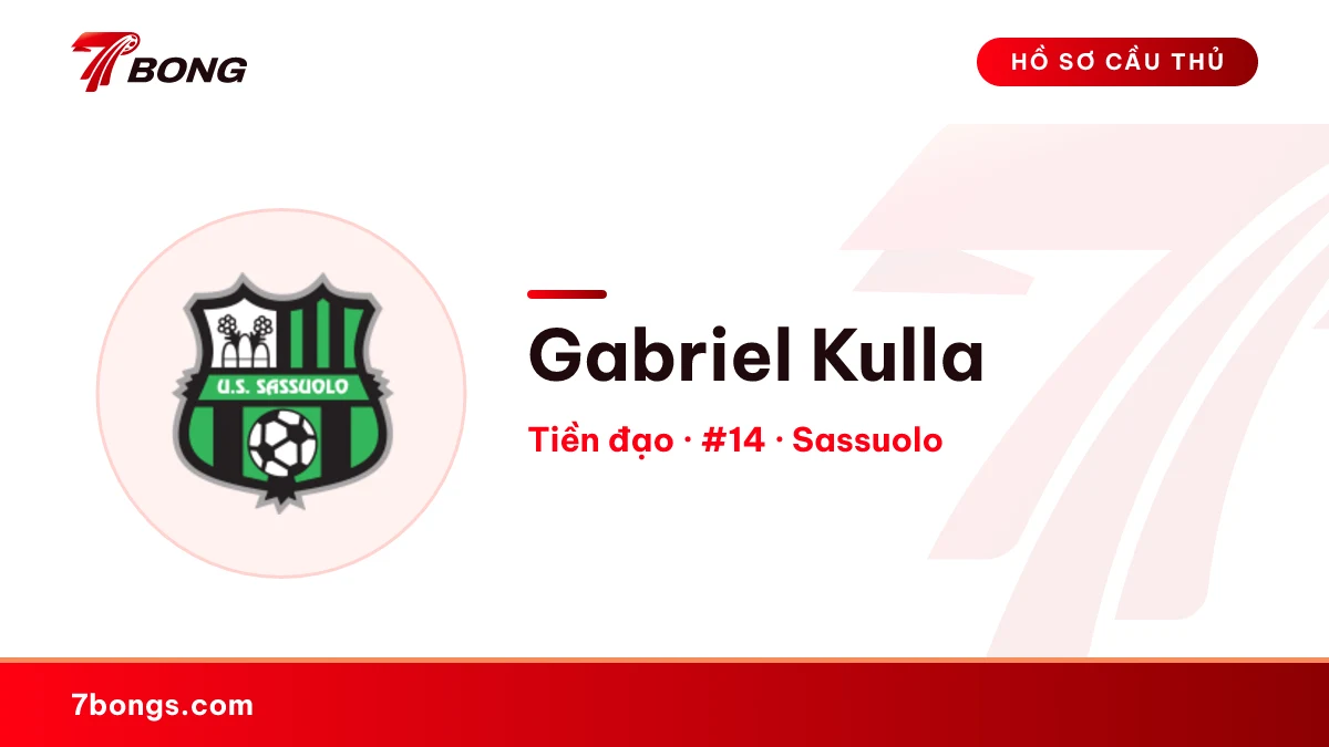 Gabriel Kulla — Sassuolo