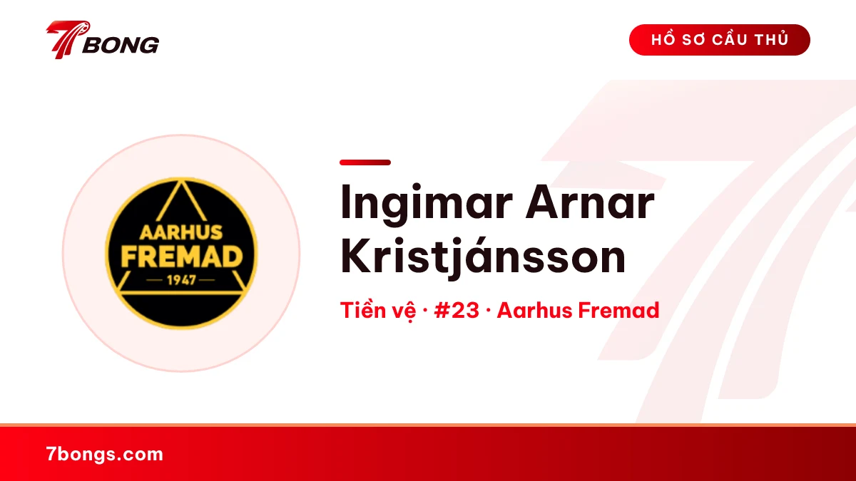 Ingimar Arnar Kristjánsson — Aarhus Fremad