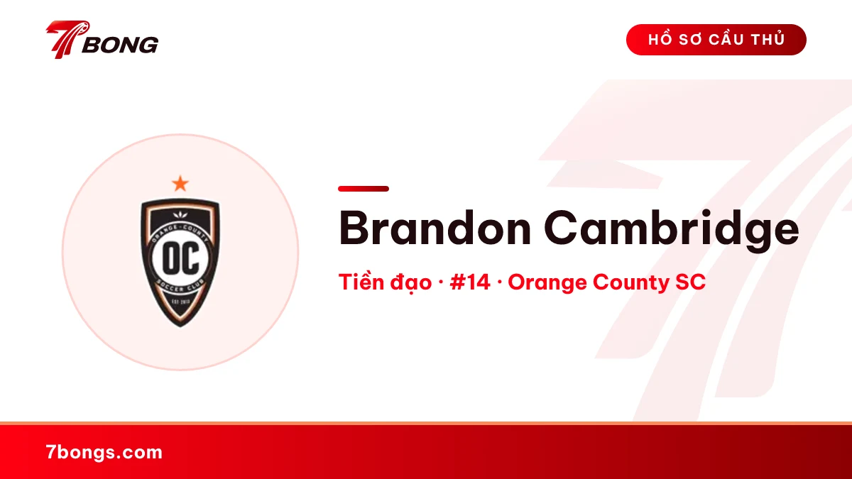 Brandon Cambridge — Orange County SC