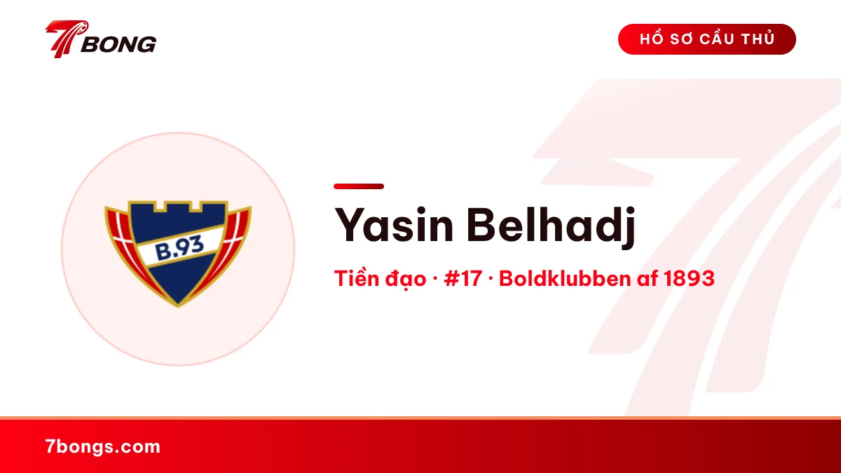 Yasin Belhadj — Boldklubben af 1893