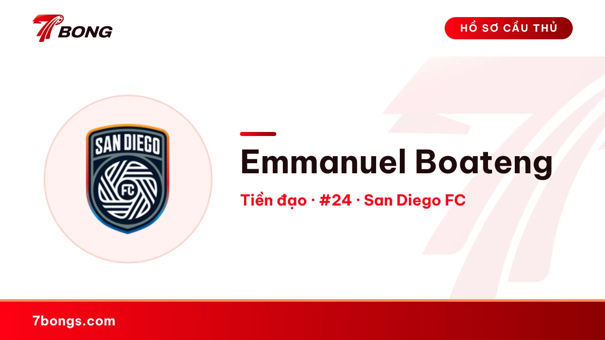 Emmanuel Boateng — San Diego FC
