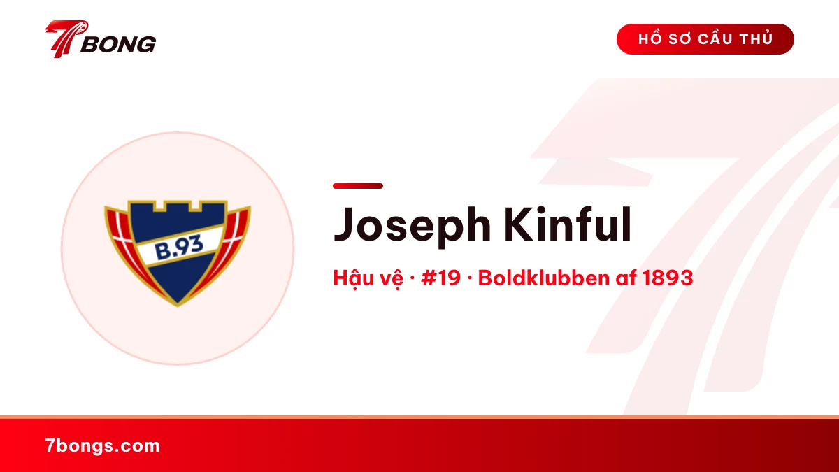 Joseph Kinful — Boldklubben af 1893
