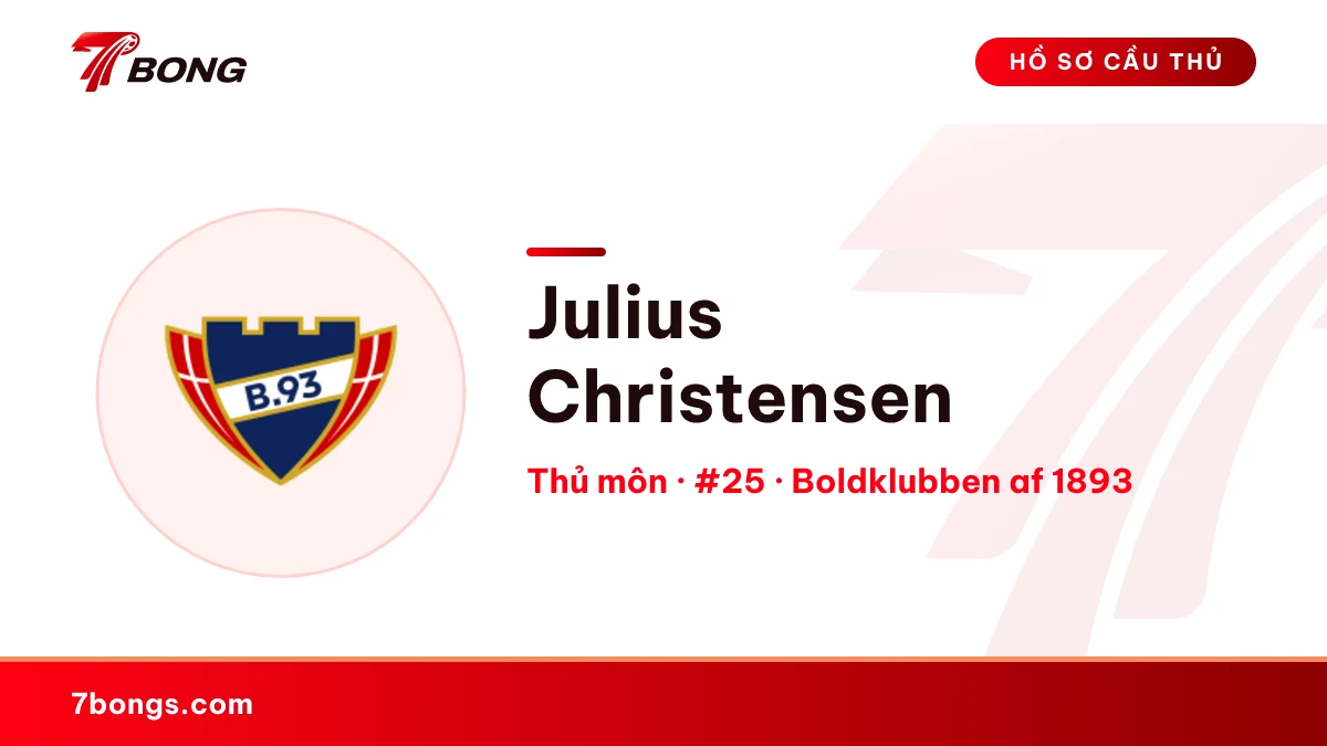 Julius Christensen — Boldklubben af 1893