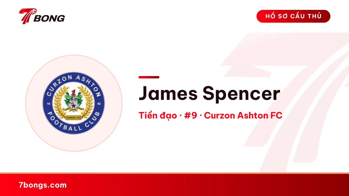 James Spencer — Curzon Ashton FC