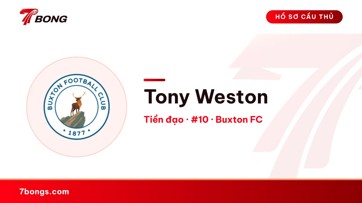 Tony Weston — Buxton FC