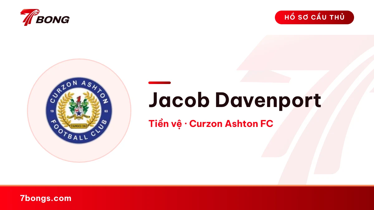 Jacob Davenport — Curzon Ashton FC