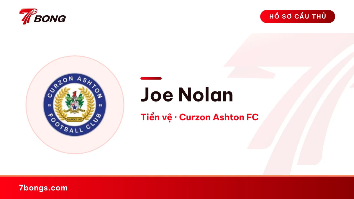 Joe Nolan — Curzon Ashton FC