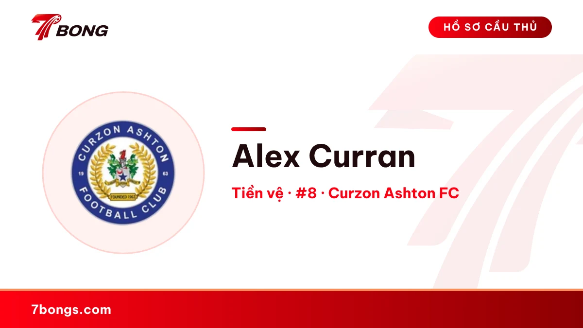 Alex Curran — Curzon Ashton FC