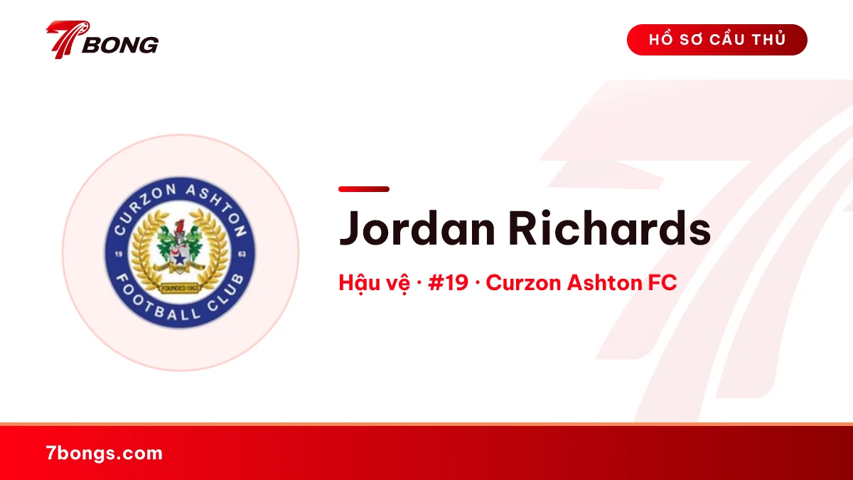 Jordan Richards — Curzon Ashton FC