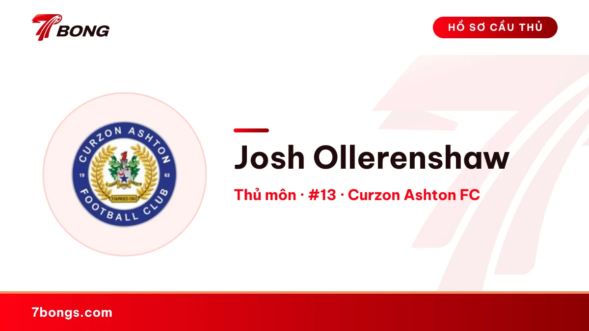 Josh Ollerenshaw — Curzon Ashton FC