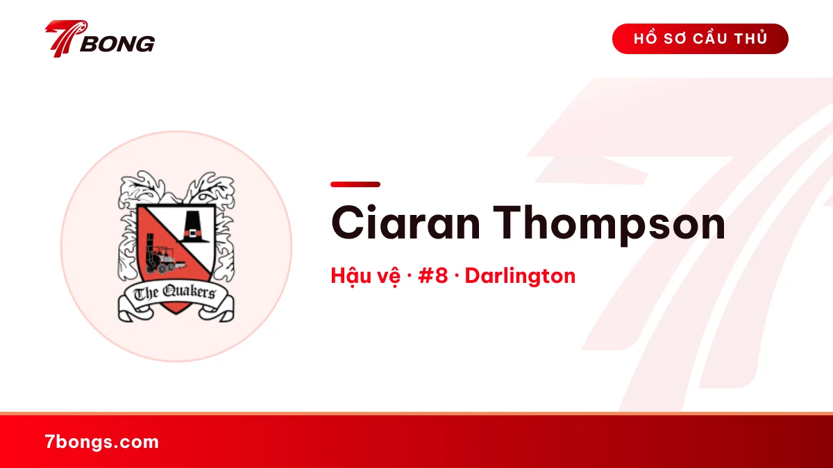 Ciaran Thompson — Darlington