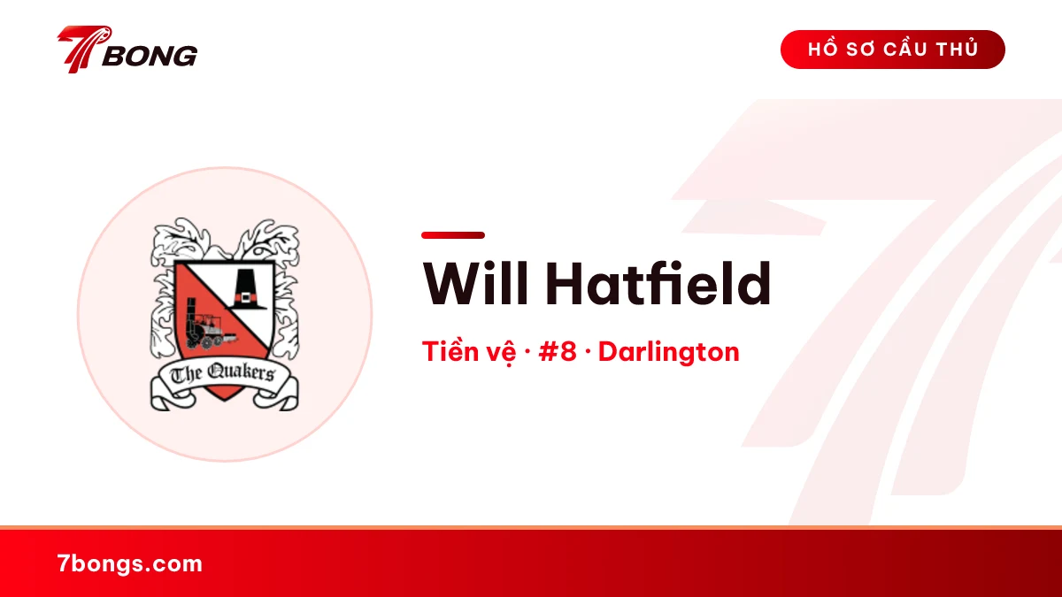 Will Hatfield — Darlington