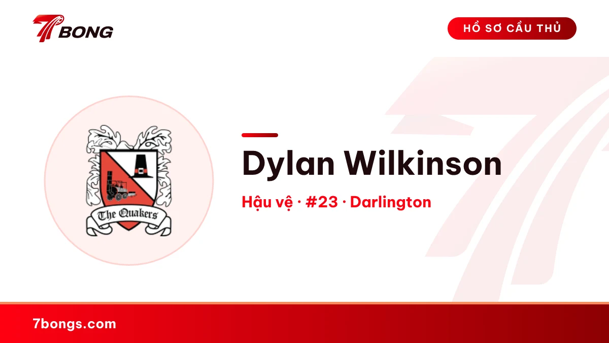 Dylan Wilkinson — Darlington