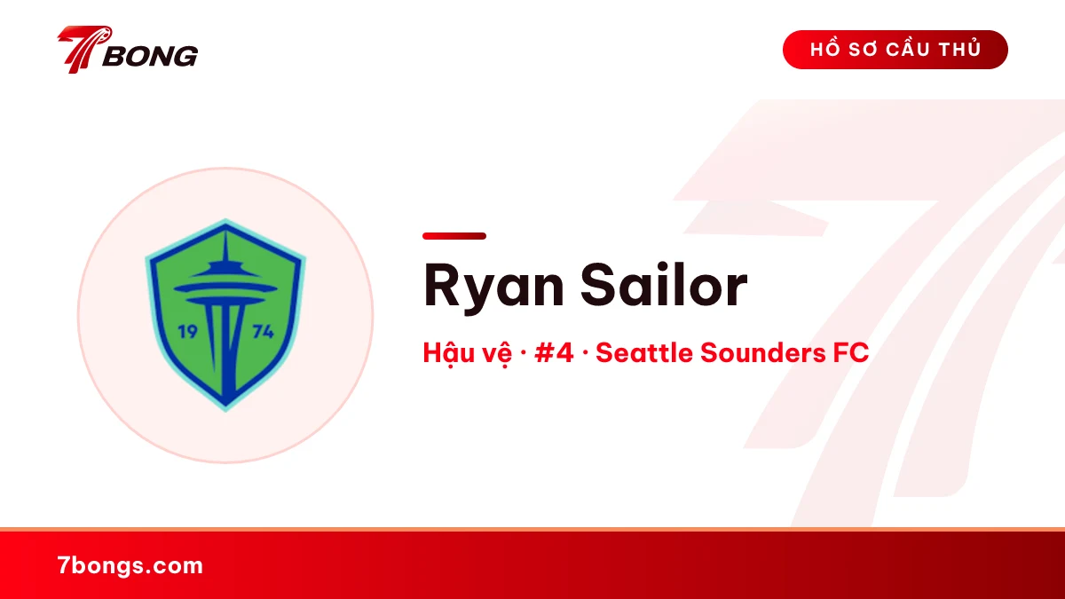 Ryan Sailor — Seattle Sounders FC