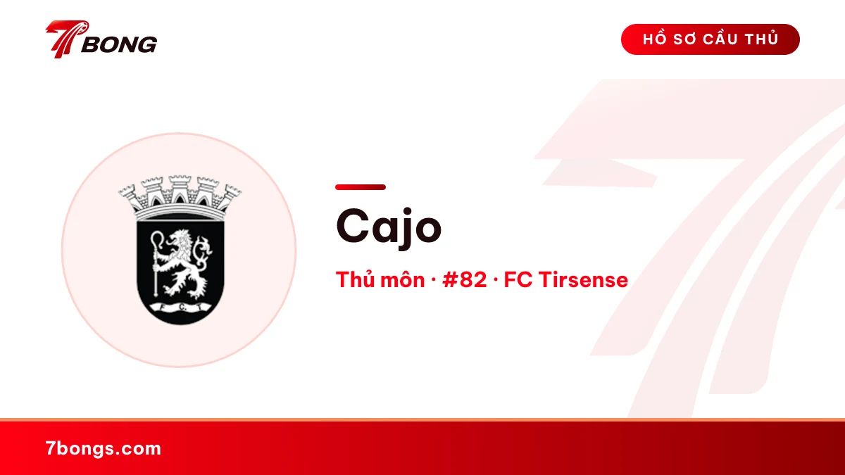 Cajo — FC Tirsense