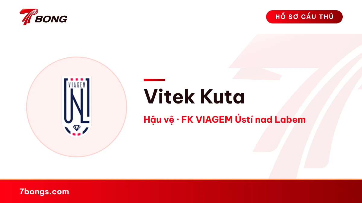 Vitek Kuta — FK VIAGEM Ústí nad Labem