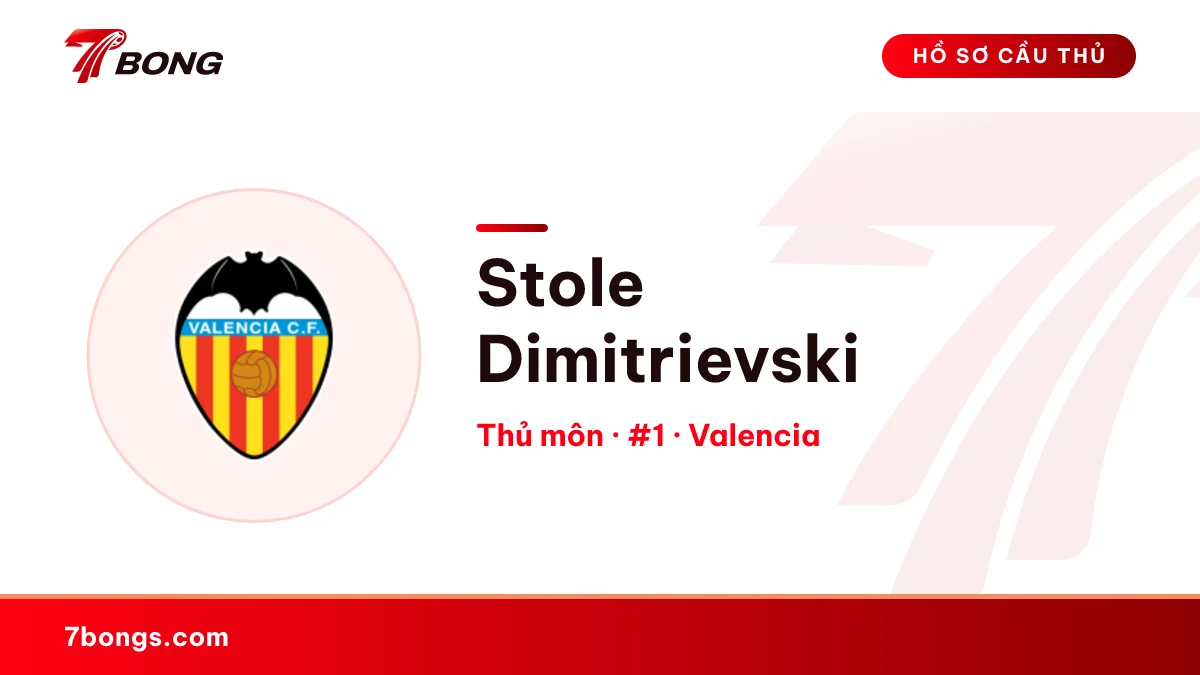 Stole Dimitrievski — Valencia