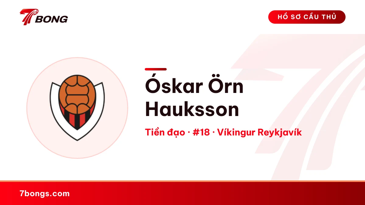 Óskar Örn Hauksson — Víkingur Reykjavík