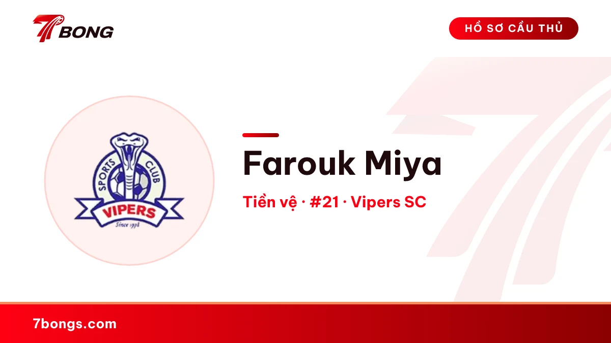Farouk Miya — Vipers SC