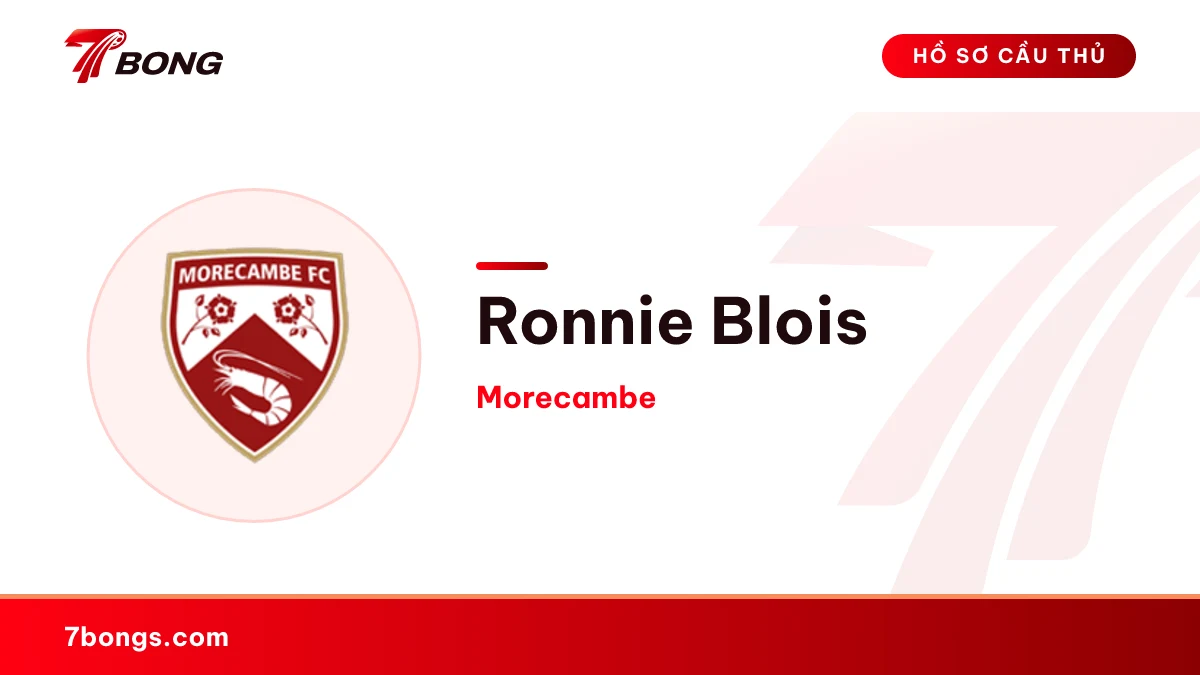 Ronnie Blois — Morecambe