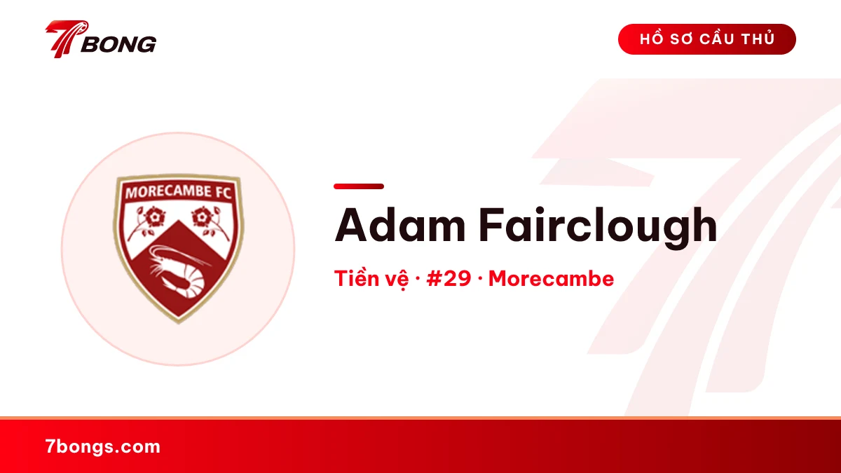 Adam Fairclough — Morecambe