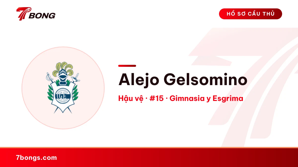 Alejo Gelsomino — Gimnasia y Esgrima