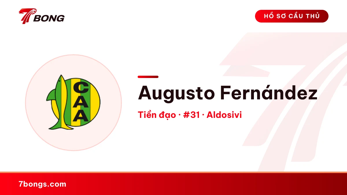 Augusto Fernández — Aldosivi